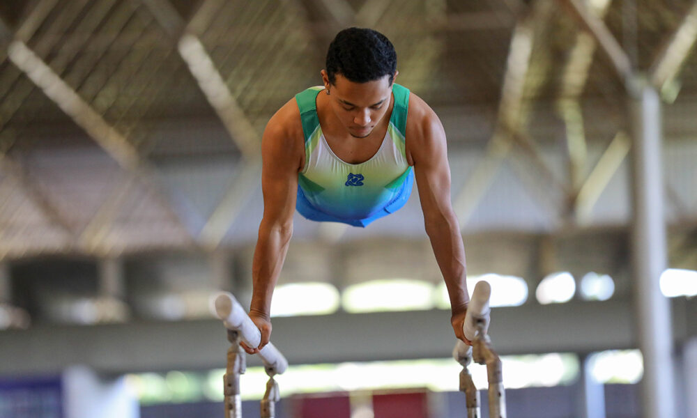 Ginastas brasilienses se preparam para participar de campeonato nacional no Nilson Nelson
