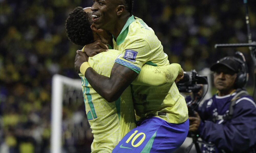 Brasil sobe na tabela e garante vaga na Copa do Mundo de 2026