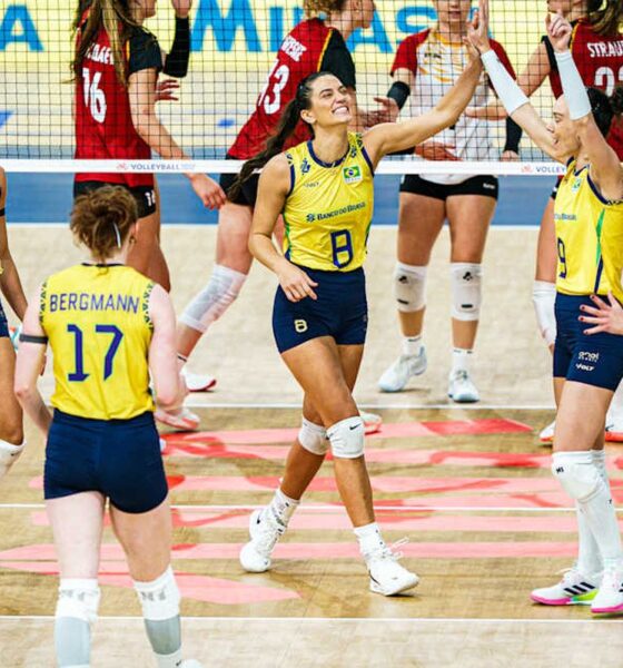 Seleção Brasileira Feminina de Vôlei se Classifica para Semifinais da Liga das Nações