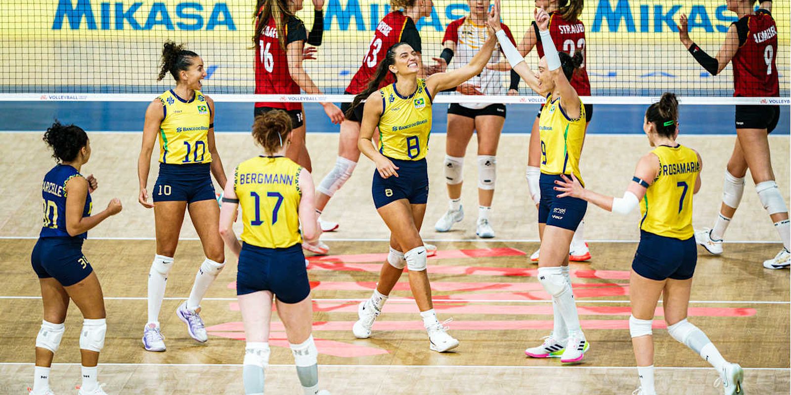 Seleção Brasileira Feminina de Vôlei se Classifica para Semifinais da Liga das Nações