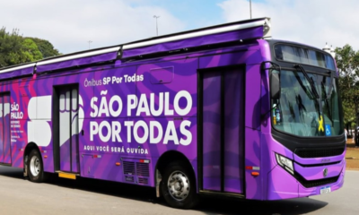 Ônibus Lilás: Serviços Gratuitos para Mulheres Vítimas de Violência em São Vicente