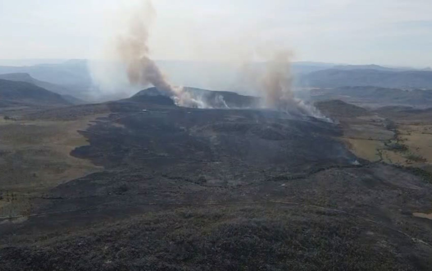 Incêndio de Grandes Proporções Atinge a Chapada dos Veadeiros