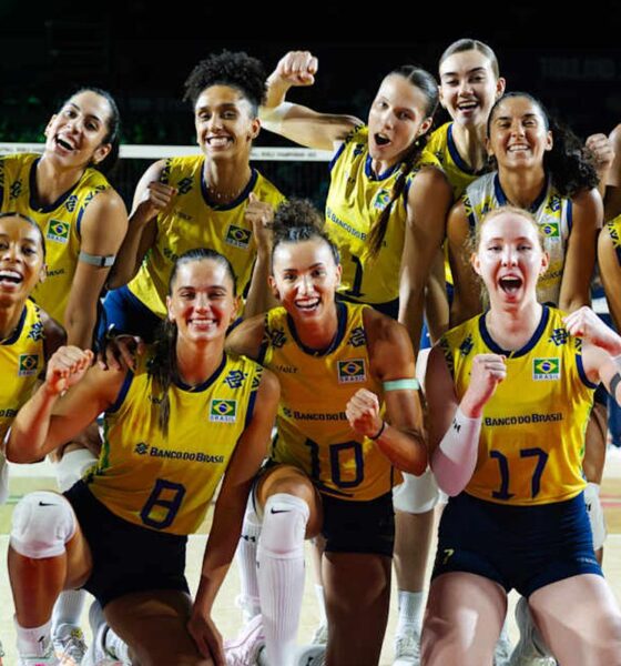 Brasil avança nas oitavas de final do Campeonato Mundial de Vôlei Feminino após vitória emocionante sobre a França