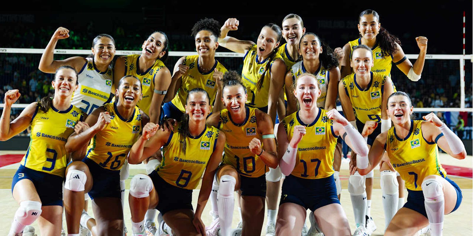 Brasil avança nas oitavas de final do Campeonato Mundial de Vôlei Feminino após vitória emocionante sobre a França