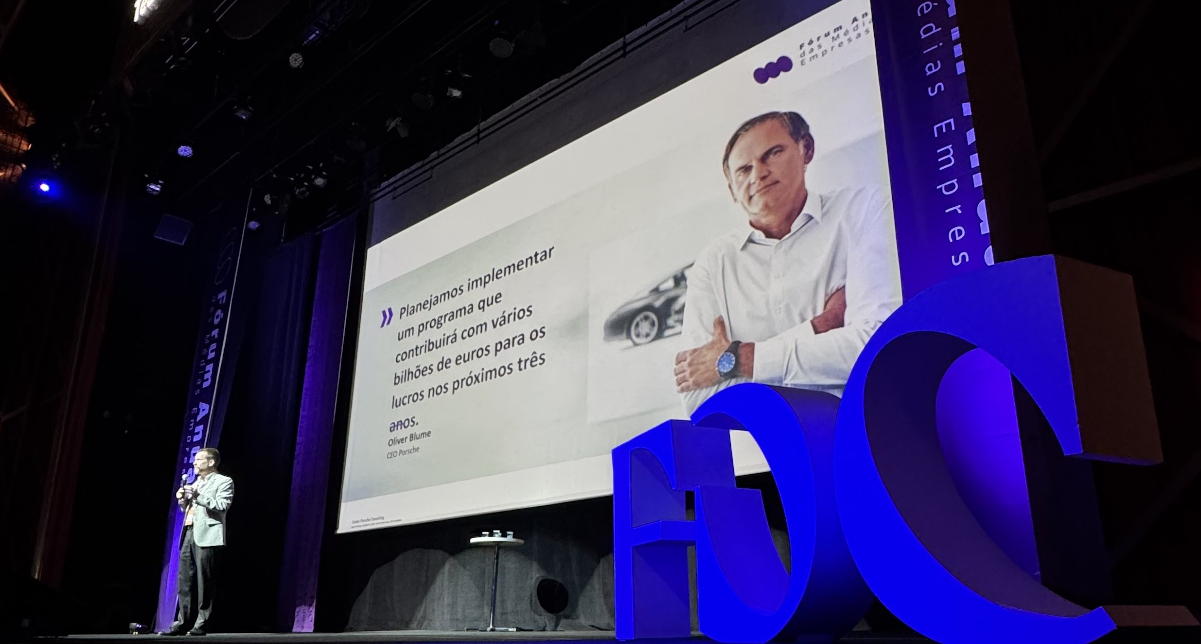 CEO da Porsche no Fórum Fundação Dom Cabral