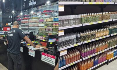 Operação da PCDF apreende mais de 50 mil perfumes falsificados e expõe rede bilionária de comércio ilegal no DF e Goiás.