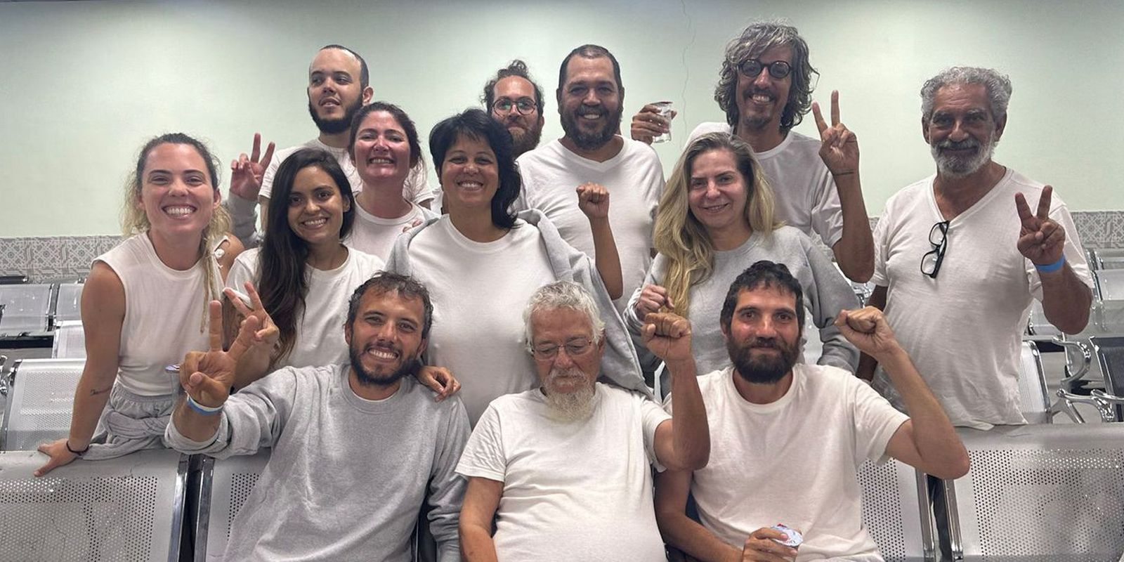 Brasileiros da Flotilha Global Sumud Liberados em Fronteira com a Jordânia