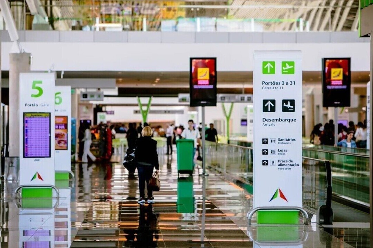 Mulher é presa no Aeroporto de Brasília após falsa ameaça de bomba