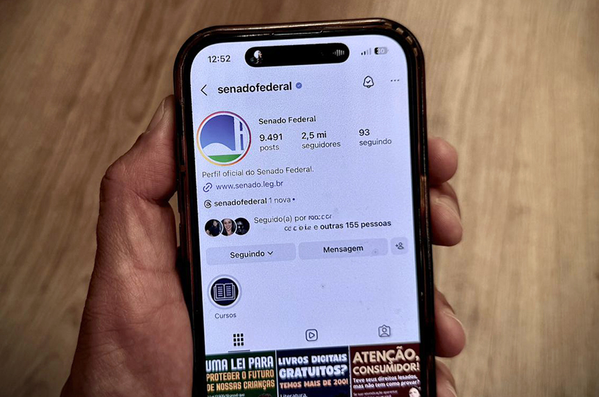 Senado Federal Atinge Mais de 300 Milhões de Visualizações em Redes Sociais em 2025