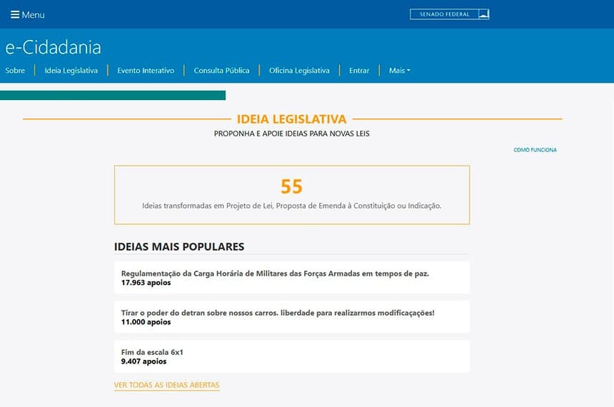 Senado Inova ao Integrar Sugestões Cidadãs em Projetos de Lei com Novo Recurso de Inteligência Artificial